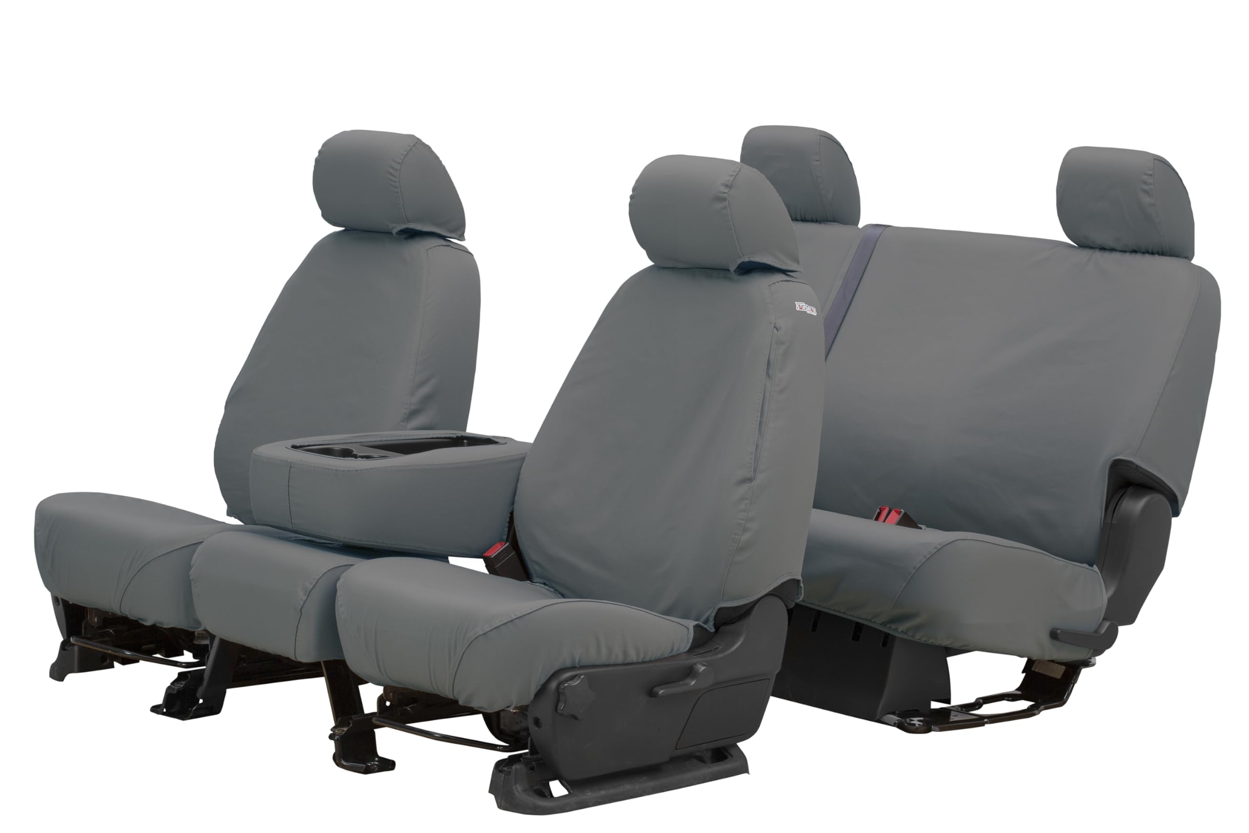 Covercraft Seatsaver Second Row Polycotton Grey Grey Ss8375Pcgy