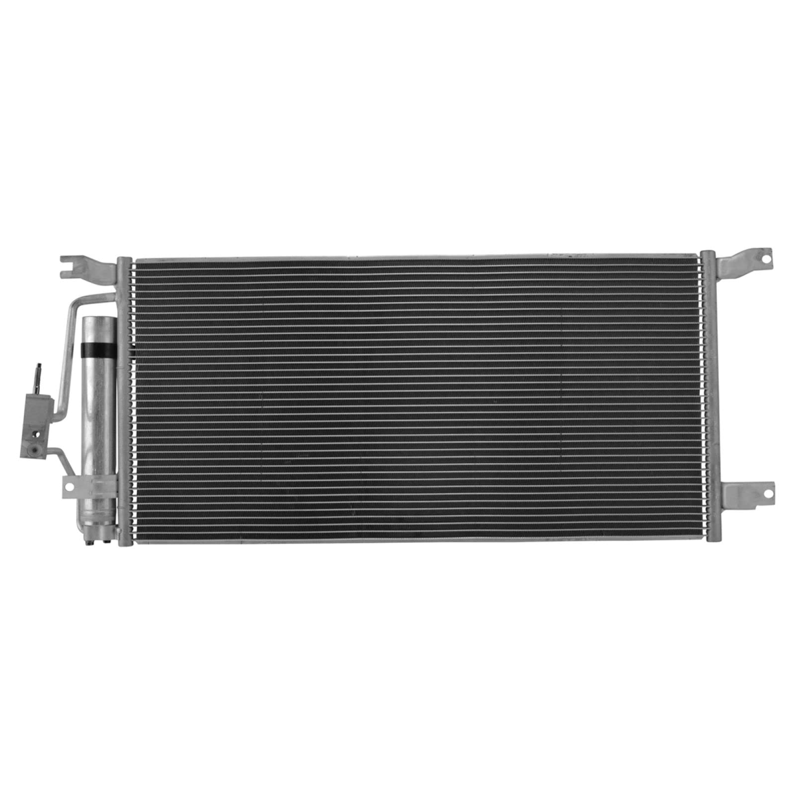 TRQ AC Condenser A/C Air Conditioning with Receiver Drier for GM SUV Truck