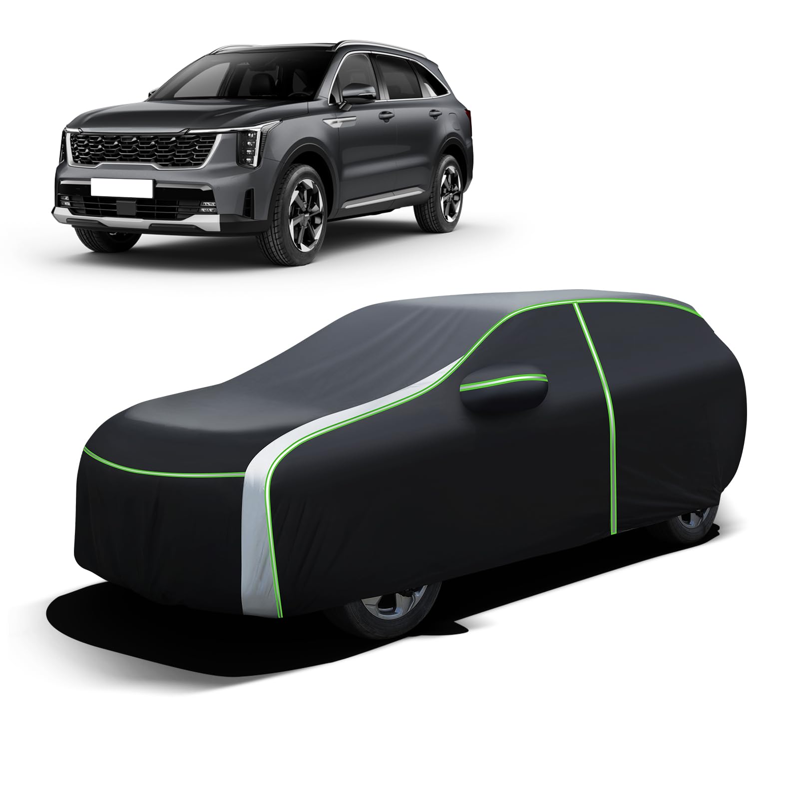 Cartist Full Car Cover Fits For Kia Sorento 2003-2024 Accessories All Weather Car Covers Outdoor For Sorento Accessories Waterpr