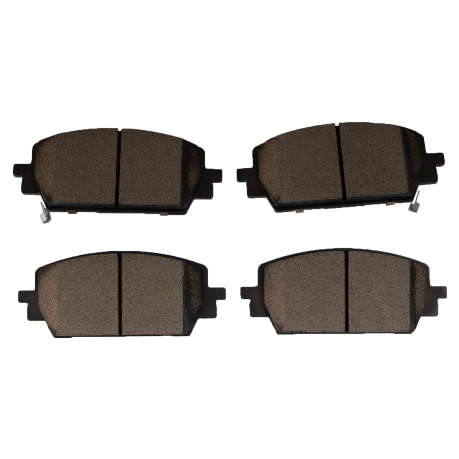 TRQ Front Brake Pads Ceramic Compatible with 2022 Hyundai Santa Cruz 2021-2022 Santa Fe Kia Sorento