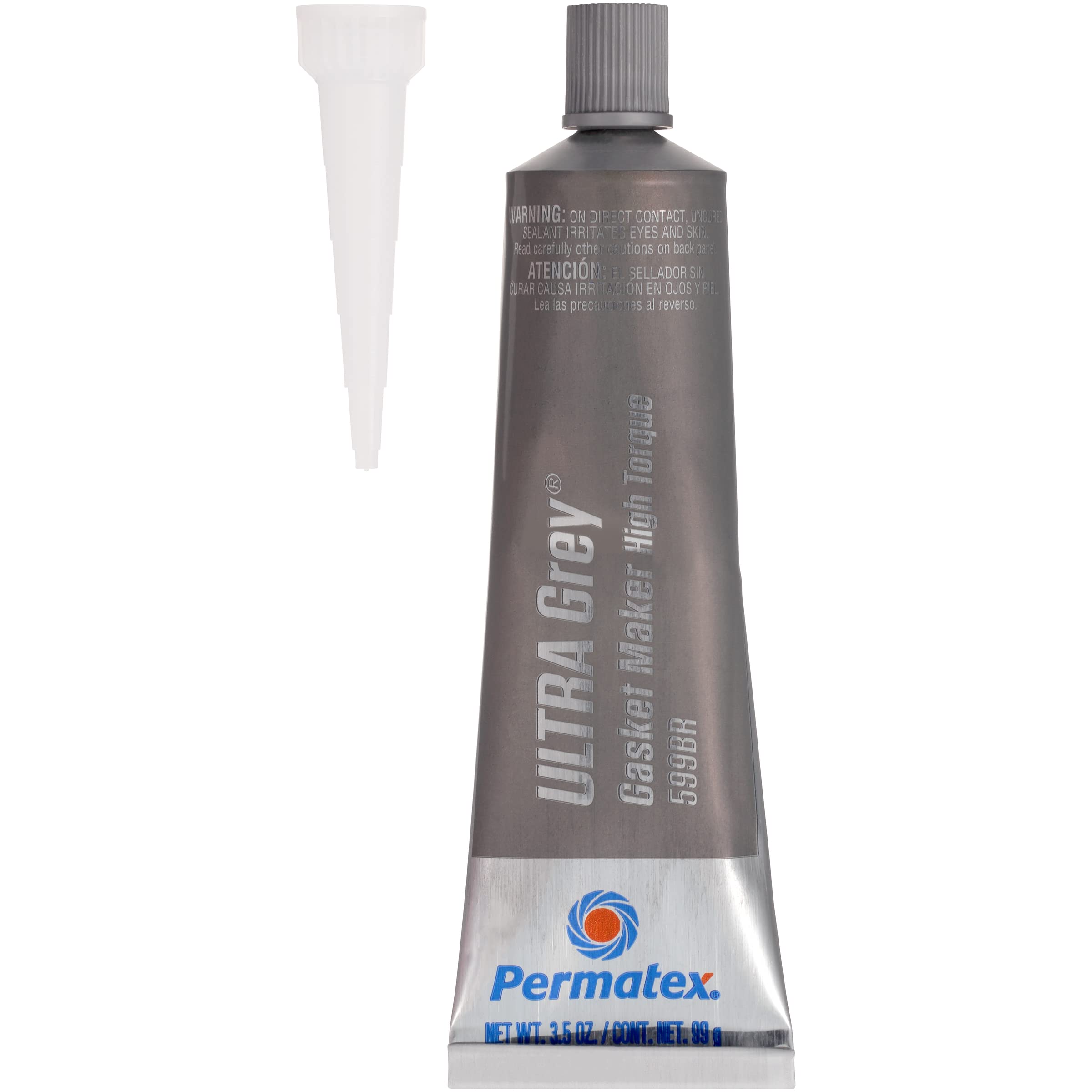 Permatex 82194-12Pk Ultra Grey Rigid High-Torque Rtv Silicone Gasket Maker, 3 Ounce (Pack Of 12)
