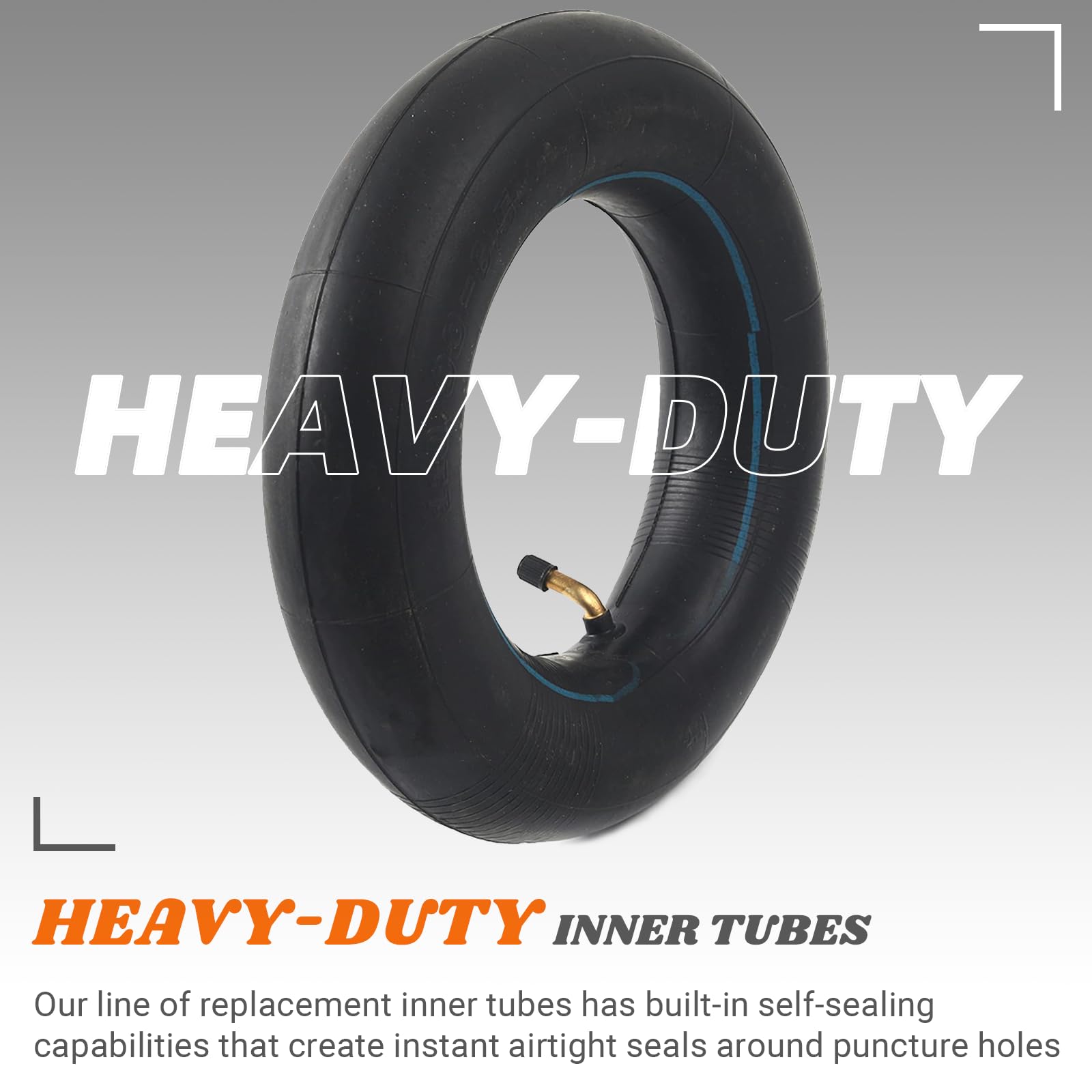 (1 Set) Universal Replacement Rear 110/50-6.5 Tire And Tube Set - Fits Most 38Cc, 47Cc, And 49Cc Mini Pocket Bikes - Compatible