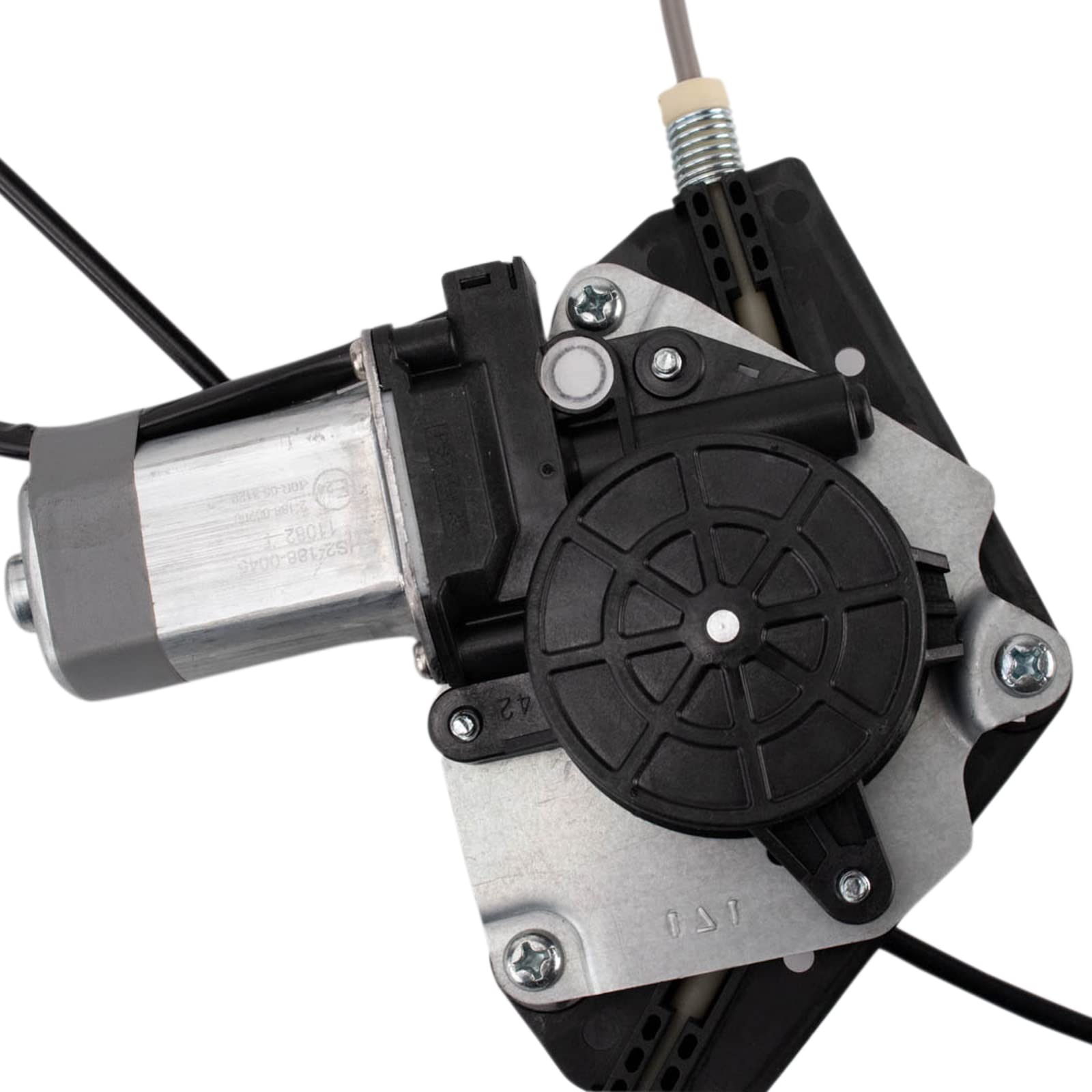 Trq Front Right Power Window Regulator & Motor Assembly Passenger Side Compatible With 2011-2020 Dodge Durango 2011-2021 Jeep Gr