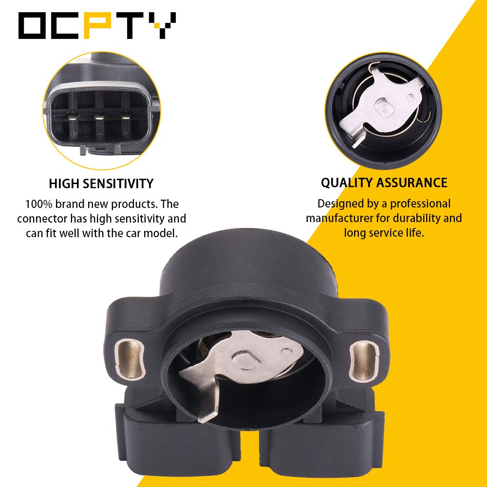 Ocpty Throttle Position Sensor Throttle Sensor 22620-4M500 226204M501 977-007 Fit For Pathfinder Sentra Altima Maxima Pathfinder Sentra, For Infiniti G20 I35 Qx4 1997-2005 1.8L-3.5L L4 V6