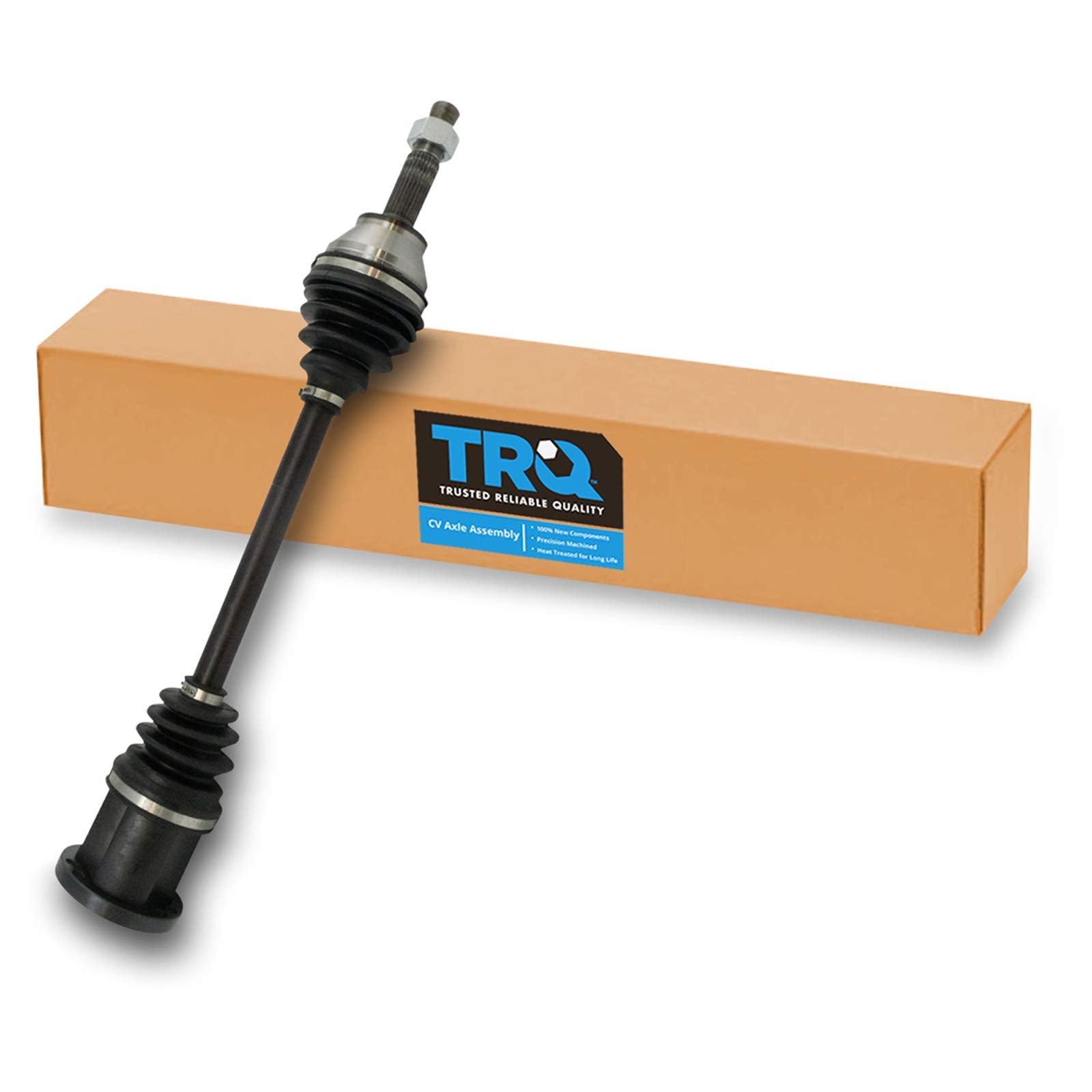 Trq Front Left Cv Axle Shaft Assembly Drivers Side Compatible With 2011-2012 Infiniti G25 2007-2008 G35 2009-2013 G37