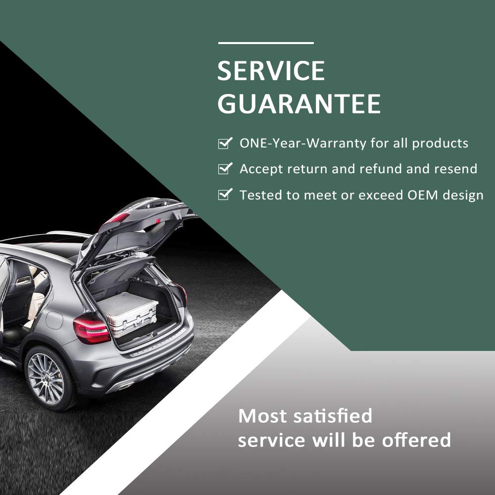 Scitoo 4573 2Pcs Lift Supports 20.1'' Fit For Buick Rainier 2004-2007,For Chevrolet Trailblazer 2002-2009,For Gmc Envoy 2002-200