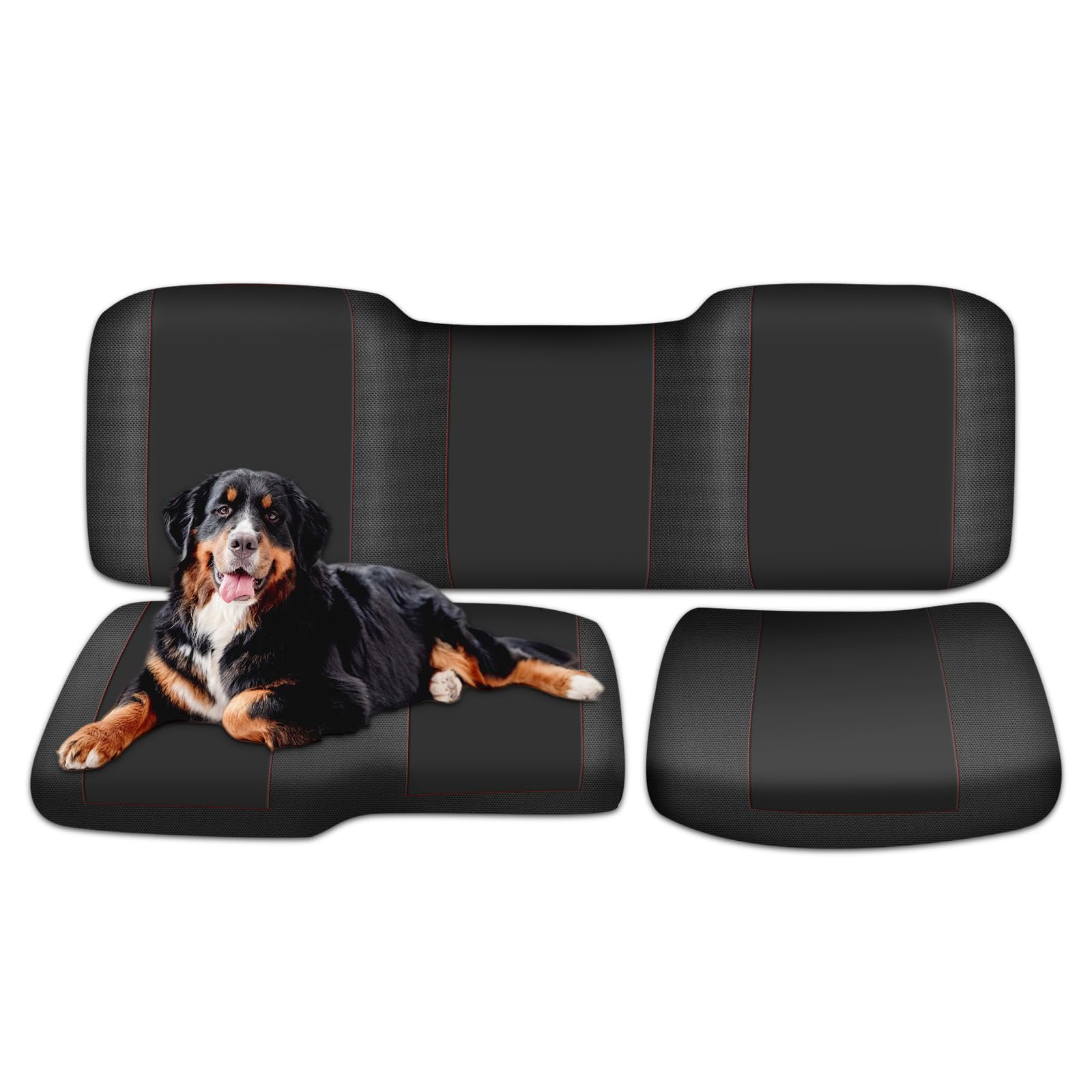 BORDAN UTV Waterproof Seat Cover for 2017-2021 Polaris Ranger XP 1000/2020-2025 Polaris Ranger 1000, Heavy Duty 1680D Seat Cover