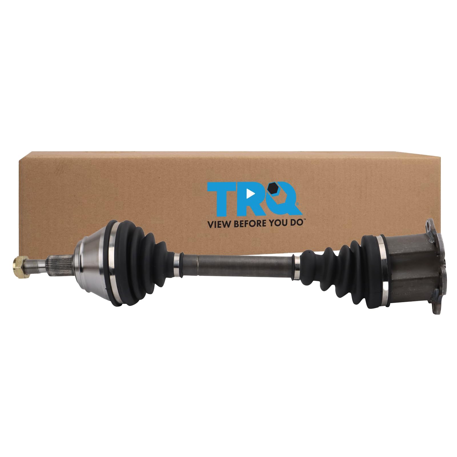 Trq Front Left Cv Axle Shaft Assembly Drivers Side Compatible With 2002-2006 Volkswagen Golf 2002-2005 Jetta