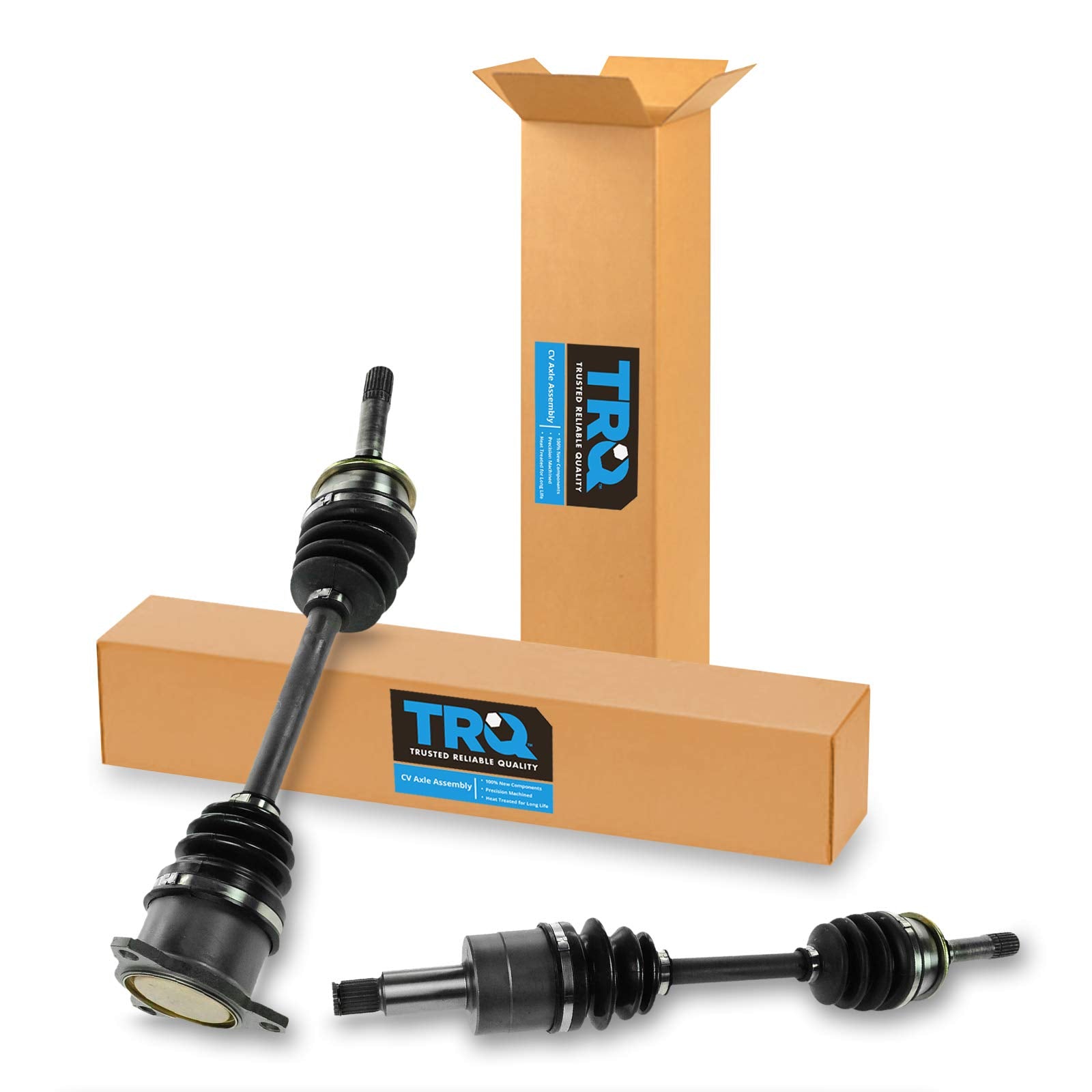 Trq Front Cv Axle Shaft Assembly Set Compatible With 1999-2004 Chevrolet Tracker 1999-2005 Suzuki Grand Vitara Vitara 2002-2003 