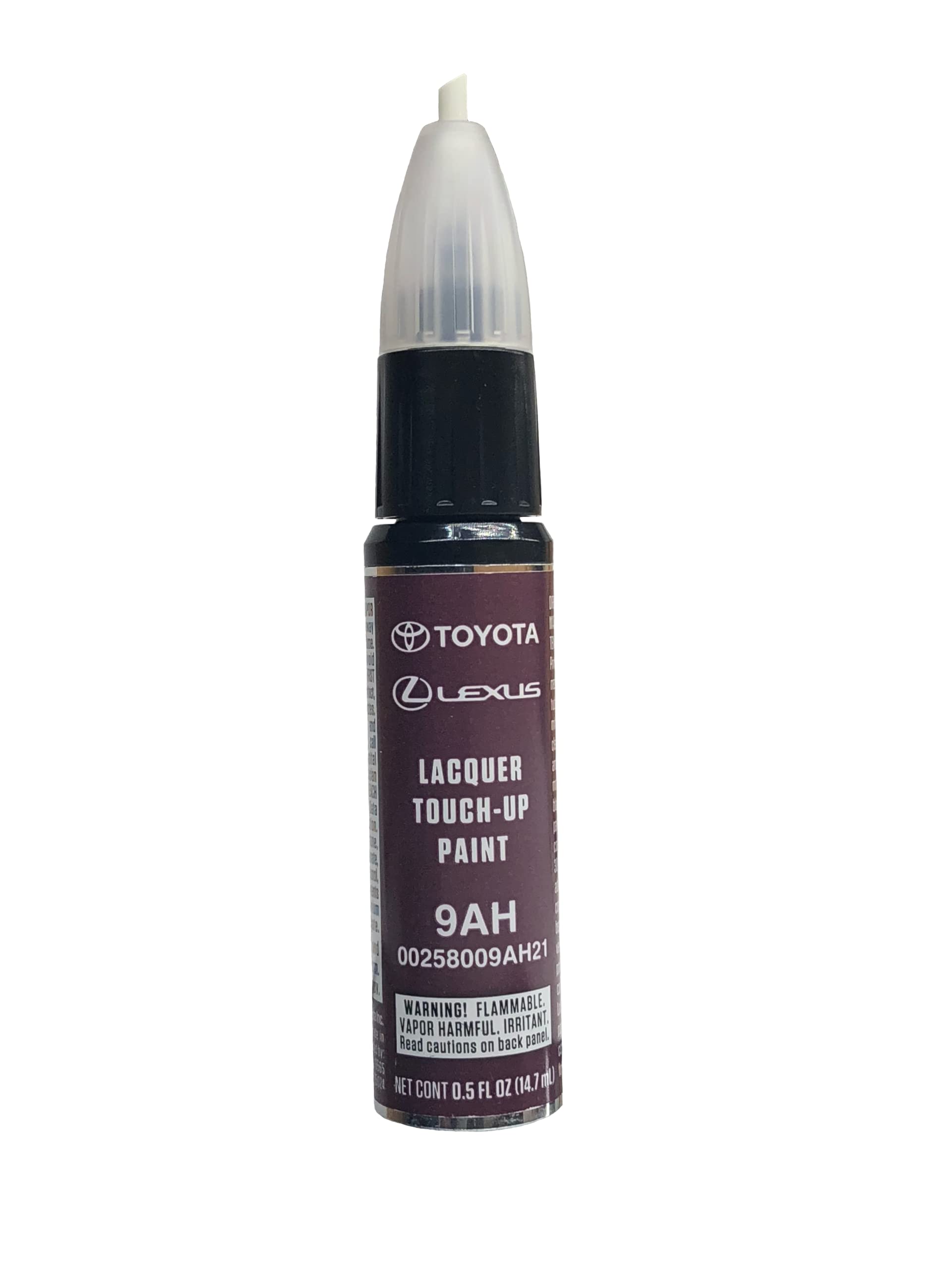 Toyota Genuine 00258-009Ah-21 Black Currant Metallic Touch-Up Paint (.5 Fl Oz, 14.7 Ml)