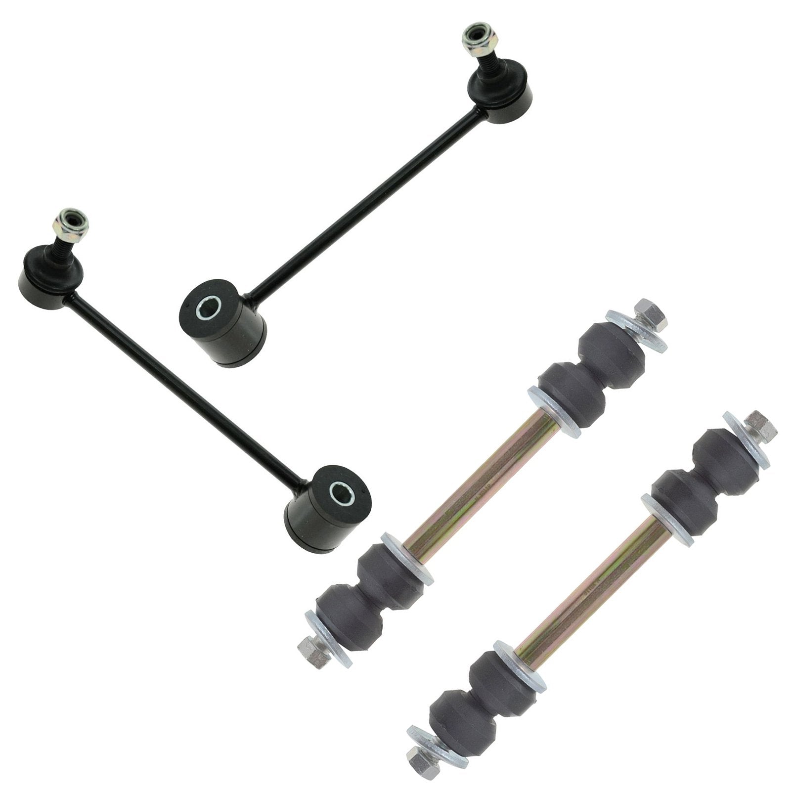 Trq Stabilizer Sway Bar End Link Front & Rear Lh Rh Set Of 4 For Chevy Gmc Suv