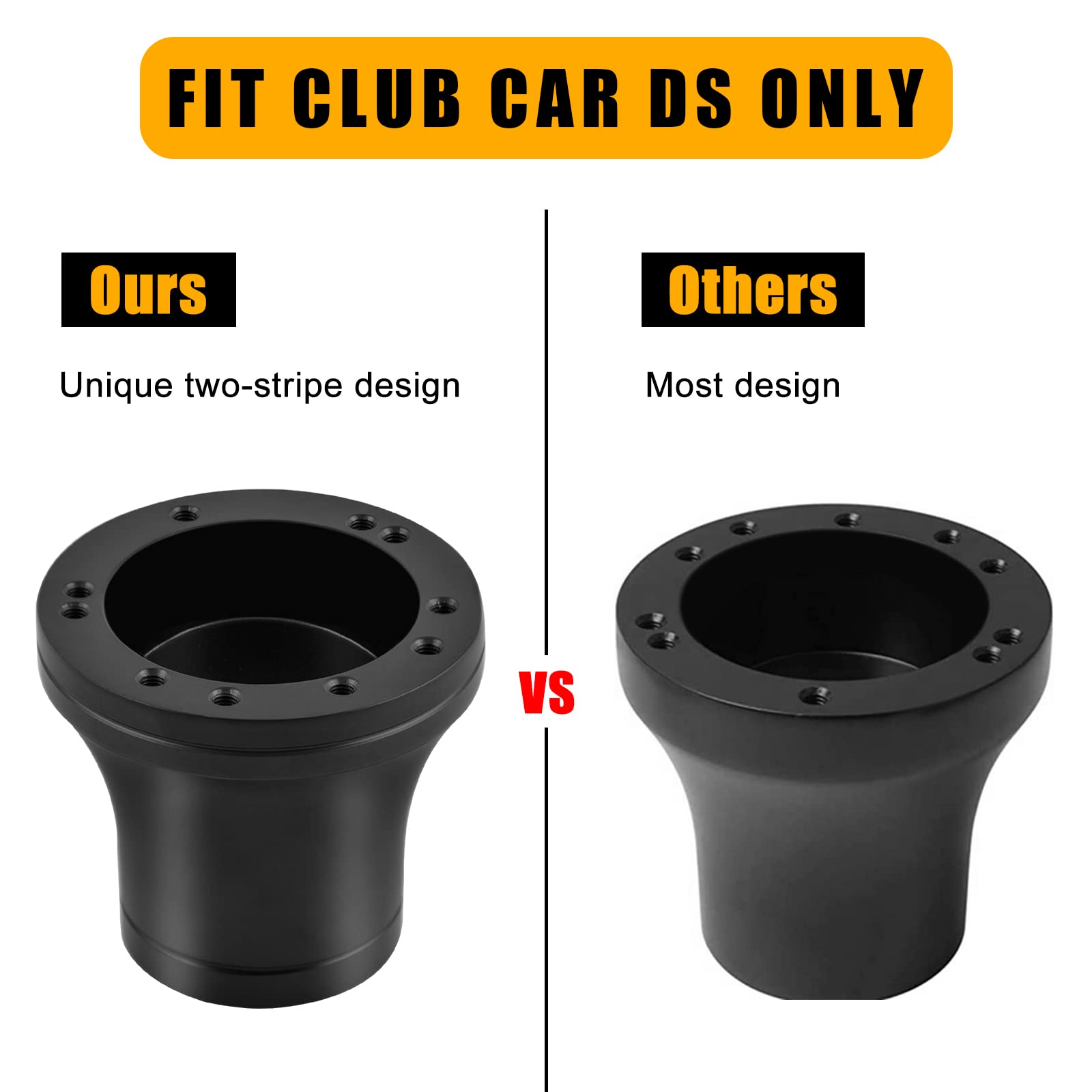 Club Car Steering Wheel Adapter Golf Cart Steering Wheel Adapter Hub For Club Car Precedent Onward 2019 Tempo Golf Cart