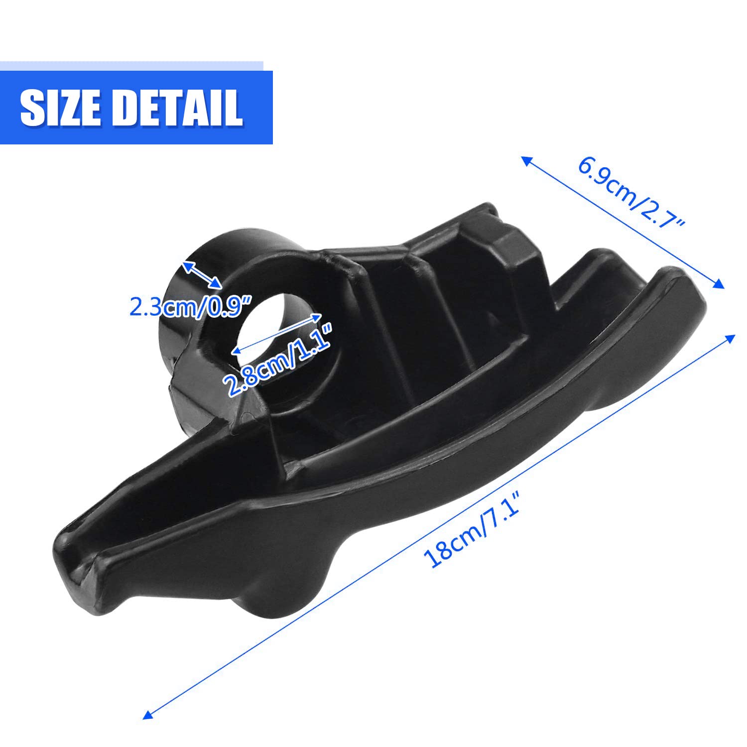 Tire Machine Changer Mount Head Plastic Nylon Mount/Demount Head Compatible for Coats Tire Changers 8182960, 183061 (5 Pack)