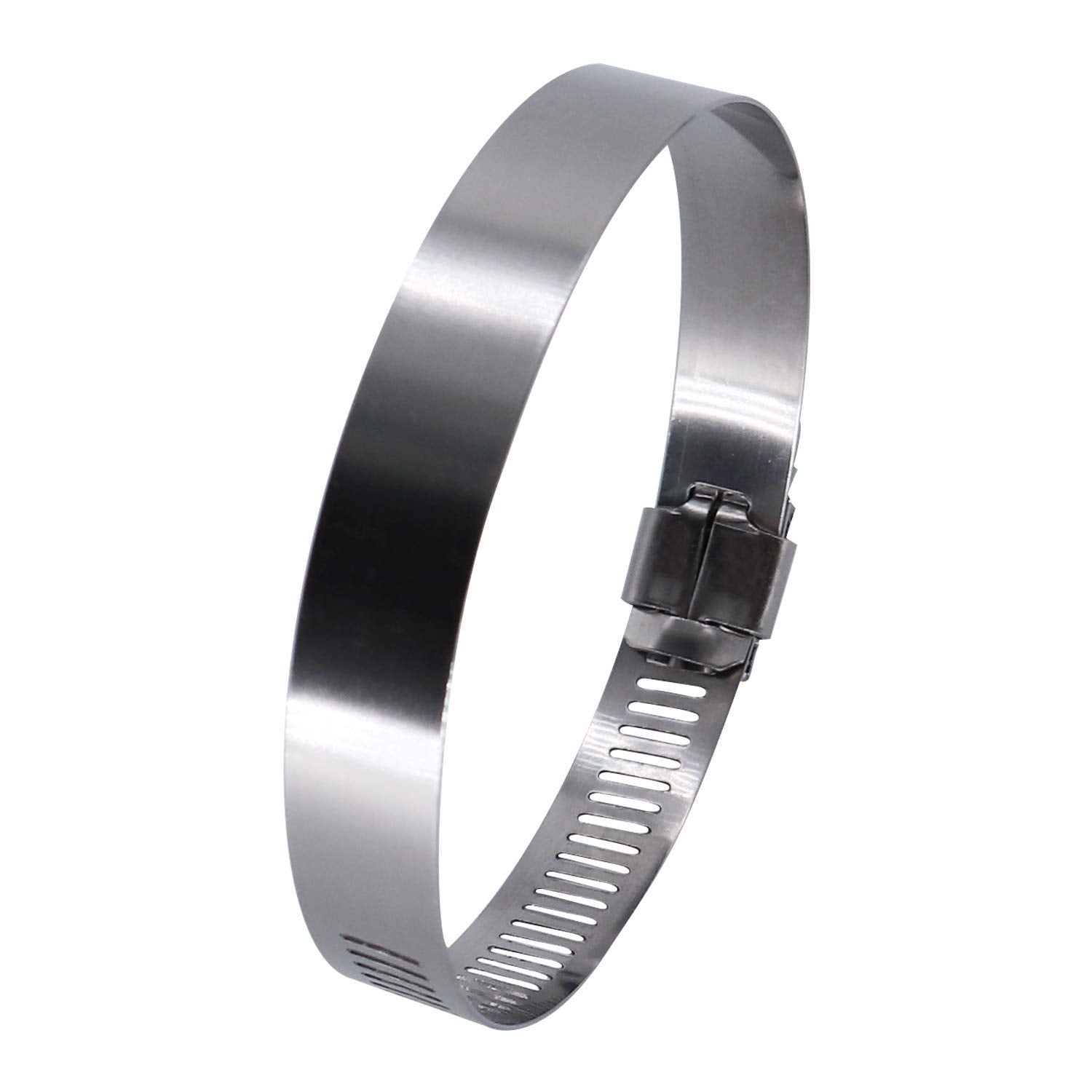 Roadformer 3.5'' Worm Gear Hose Clamp - Sae 56 Size, Full Stainless Steel With 1/2'' Band Width, Working Range 78Mm - 102Mm Hose