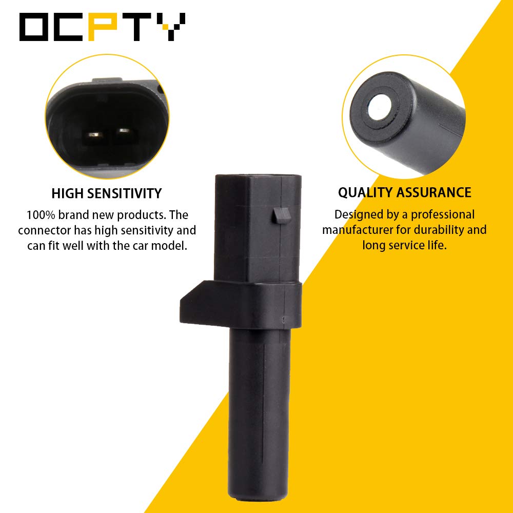 OCPTY Engine Crank Crankshaft Position Sensor Fits 2004-2009 for Mercedes-Benz SL600, 2005-2011 for Mercedes-Benz SL65 AMG, 2000