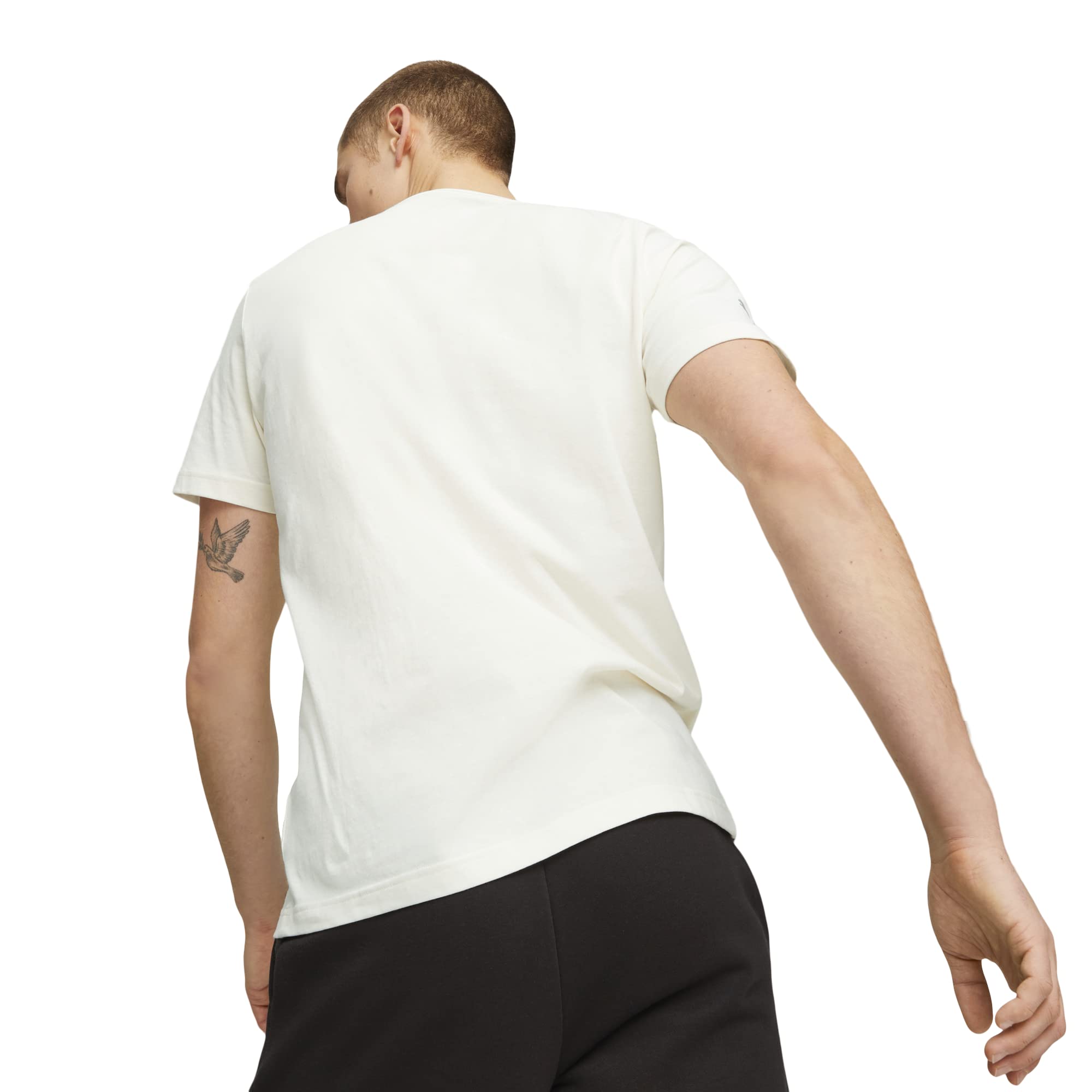 Puma Men'S Bmw M Motorsport Essentials Logo Tee, Pristine 23, Xx-Large