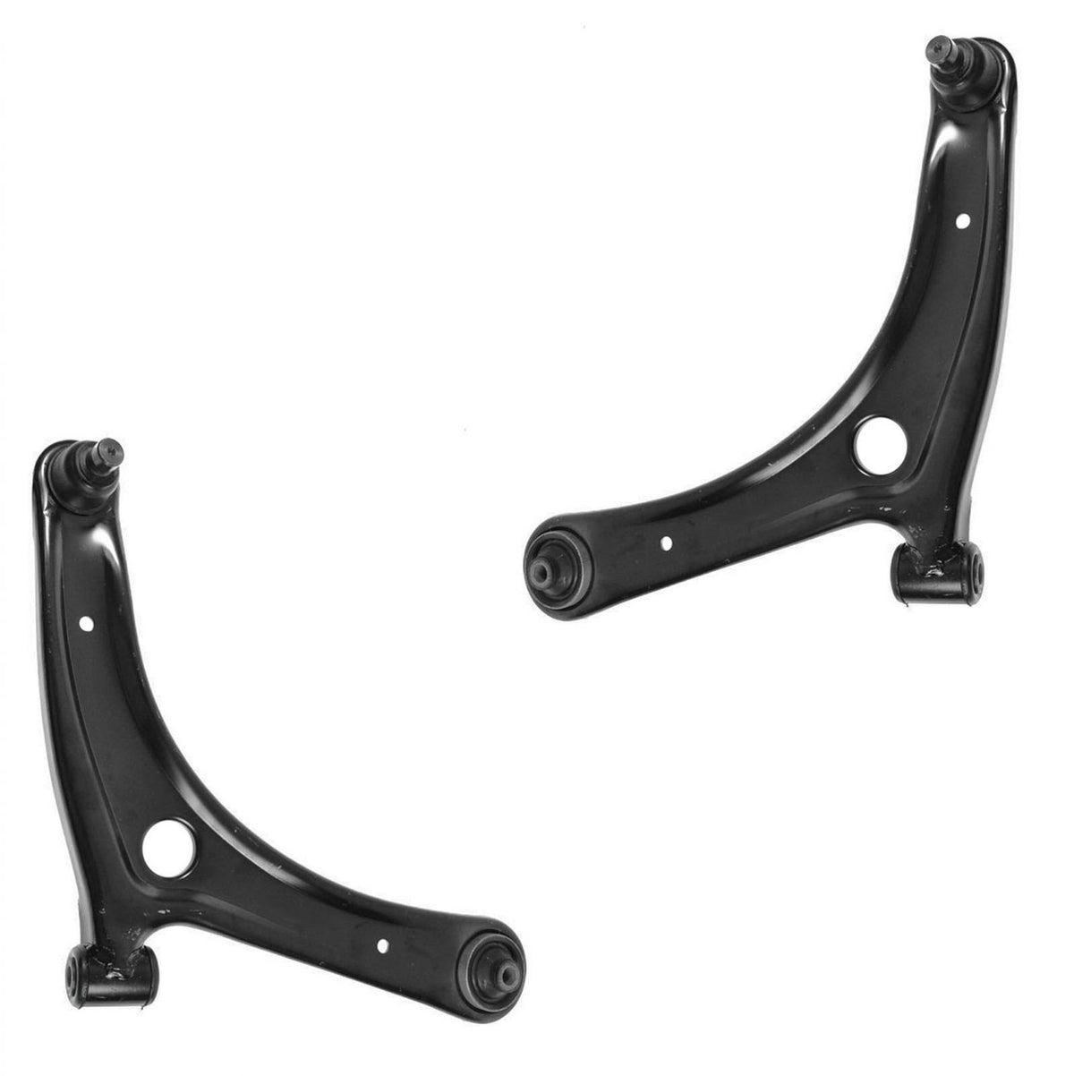 Trq Front Lower Control Arm With Ball Joint Set Compatible With 2007-2012 Dodge Caliber 2007-2017 Jeep Compass Patriot Ch4510100