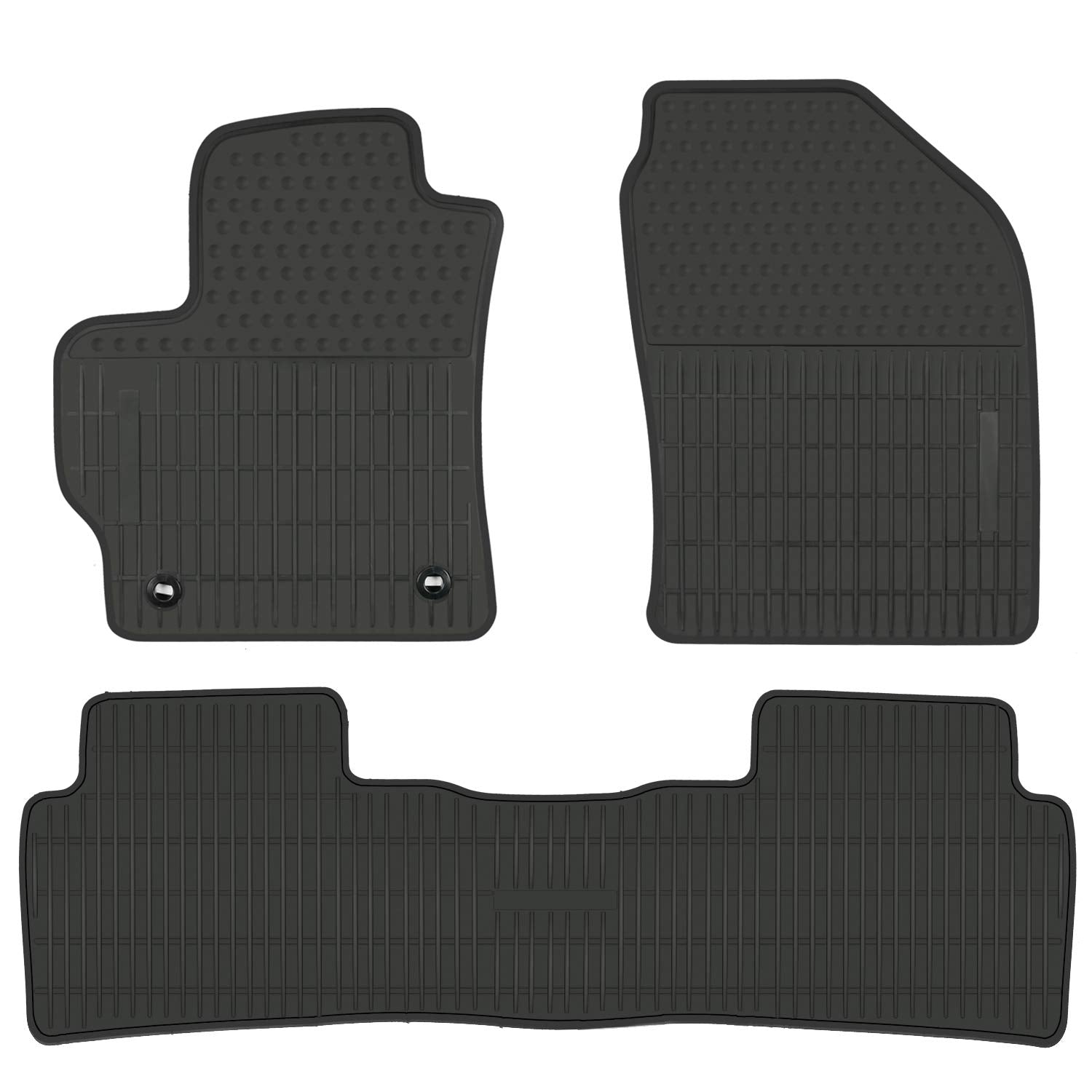 San Auto Car Rubber Floor Mat Custom Fit For Toyota Corolla Sedan 2020 2021 2022 2023 2024 2025 Automatic Transmission Full Blac