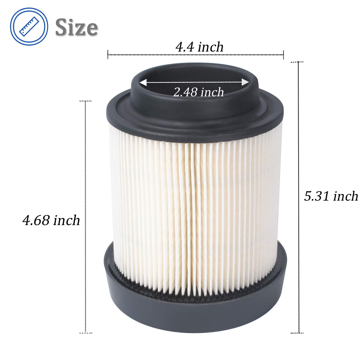 1253372 Air Filter Pre Filter Kit Replacement Compatible With Polaris Trail Boss 325 330 2X4 4X4 Magnum Blazer Quad Atv 2001-200