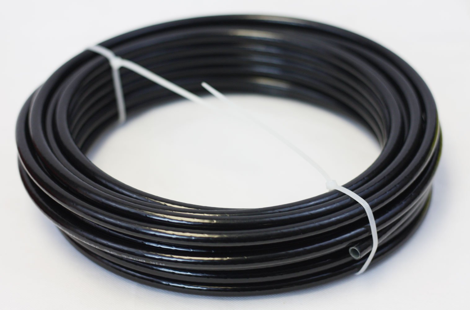 Mytee Products 1/2'' Od X 50' Black Sae J844 Nylon Air Brake Tubing Dot Approved | Pneumatic Nylon Air Line Hose For Air Brake S