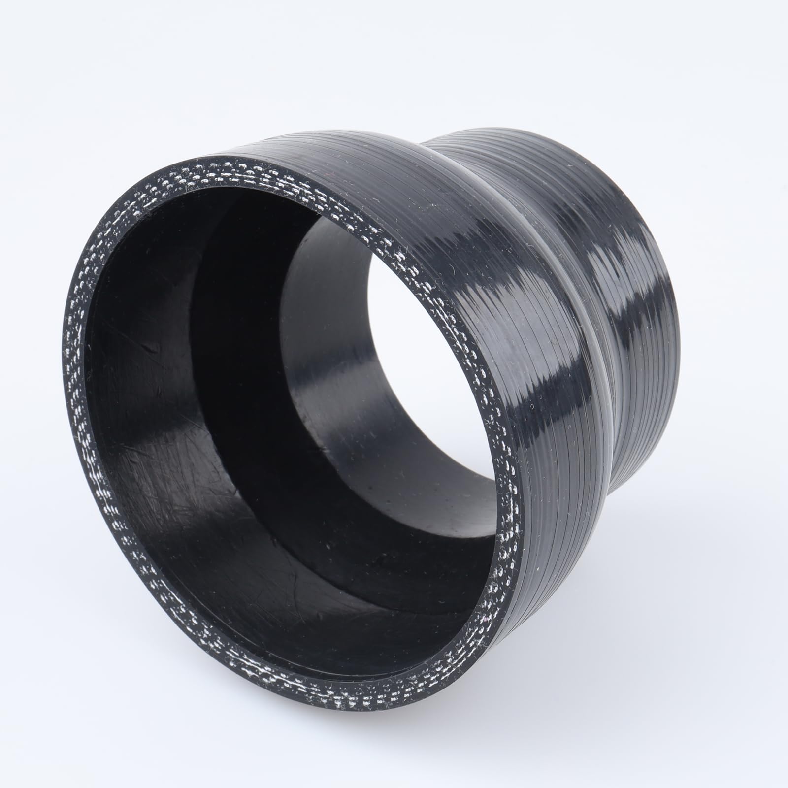 Ac Performance Id 3.65'' To 3'' (93Mm To 76Mm) Silicone Hose Straight Reducer 4-Ply Reinforced Black, 3'' Length