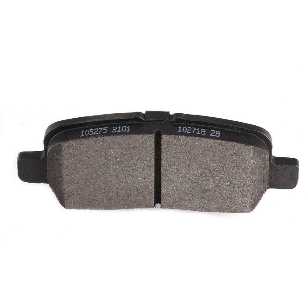 Cciyu D1075 D999 Front Rear Ceramic Brake Pads Kits 8Pcs Fit For 2005-2009 For Buick Allure,2005-2009 For Buick Lacrosse,2004-20