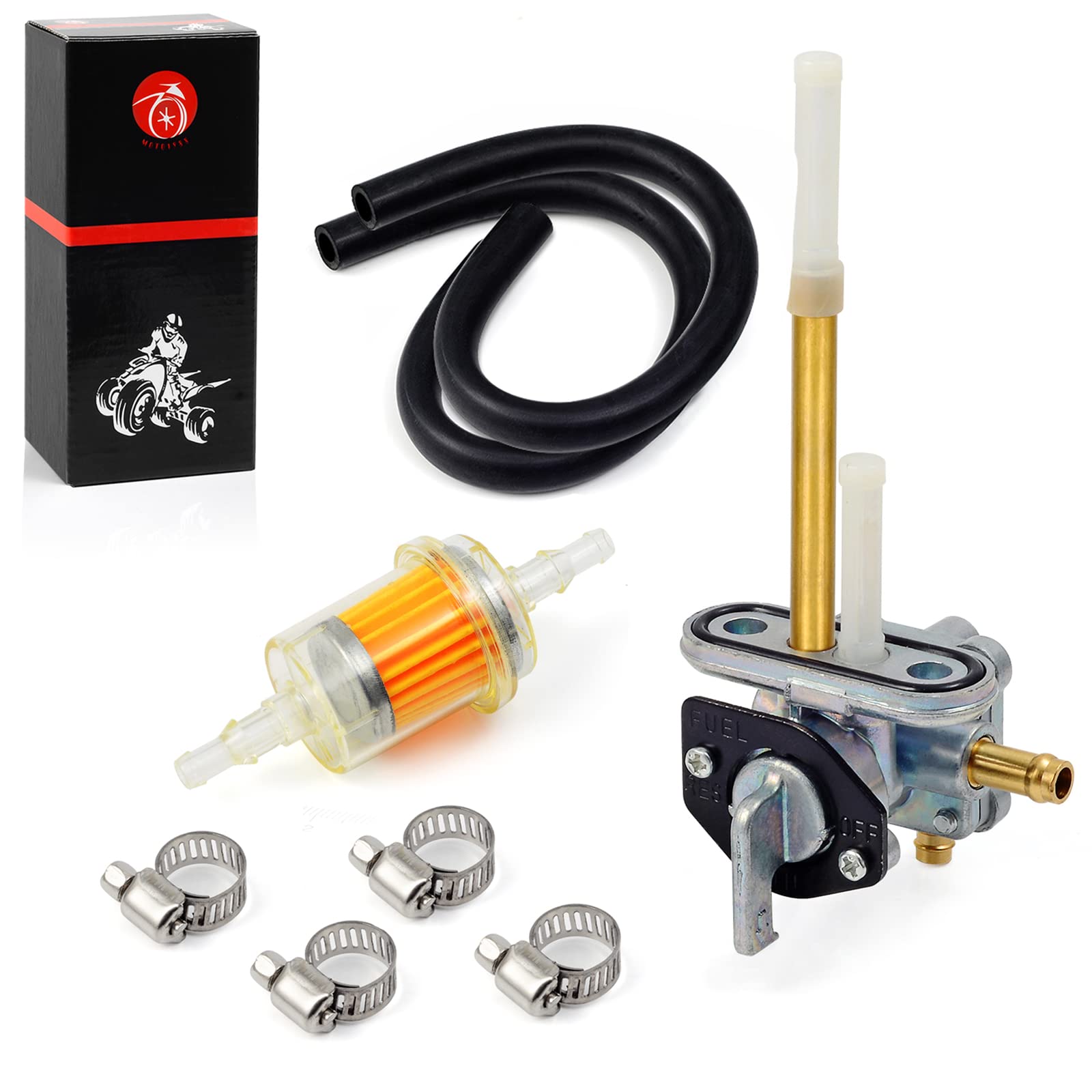 Fuel Petcock Tank Switch For Kawasaki Ninja 500 500R EX500 1987-2009 Vulcan 500 EN500 1990-1996 454 LTD EN450 1985-1990 OEM 5102