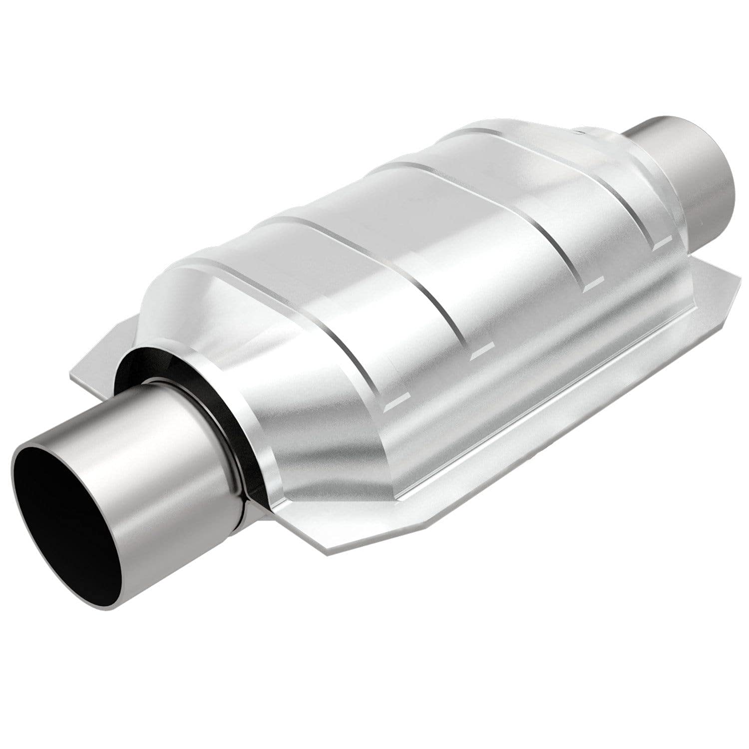 MagnaFlow Catalytic Converter 99106HM: 2.5''/3'' Inlet/Outlet, HM Grade, Universal Fit (EPA Compliant)