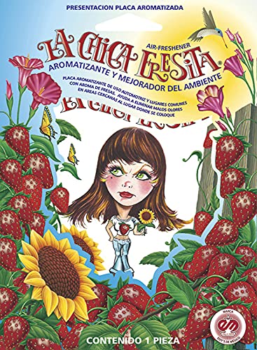 100 Pcs Strawberry La Chica Fresita Air Fresheners Aromatizante Fresa