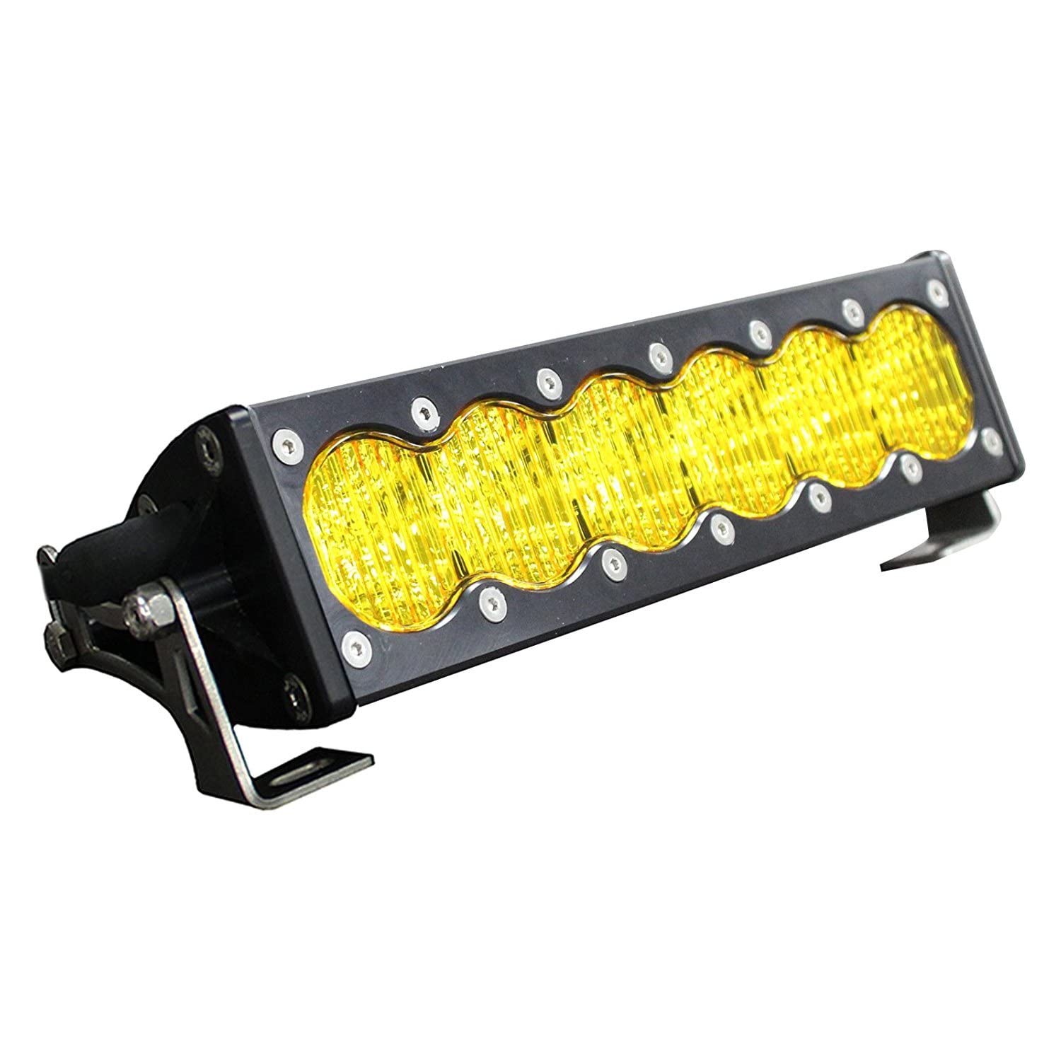 Baja Designs, 451014, LED Light, OnX6+, Black, amber 10 Wide Driving Light Bar, Single