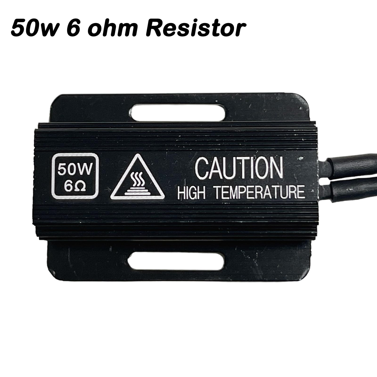 3157 3457 LED Load Resistor Adapter 50W 6Ohm Upgraded Canbus Decoder Fix DRL Turn Signal Tail Light Error Code Hyper Flashing Wi