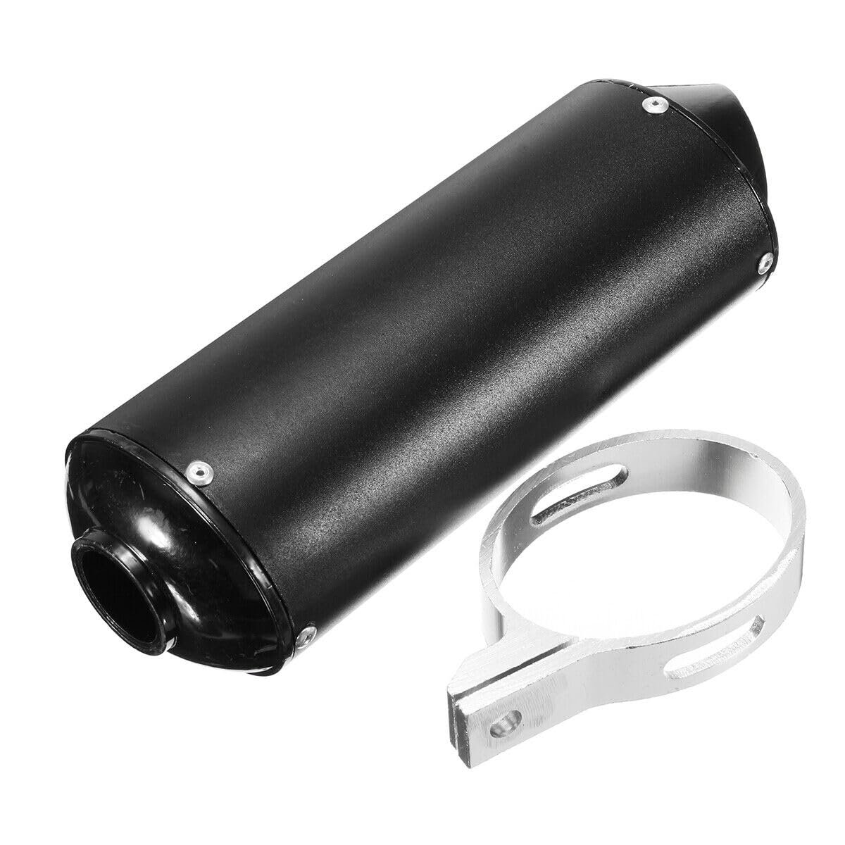 1.1'' 28mm Exhaust Muffler With Clamp for 90cc 110cc 125cc 140cc 150cc 160cc 4 Wheeler ATV Quad Motorcycle Scooter Chinese Taota