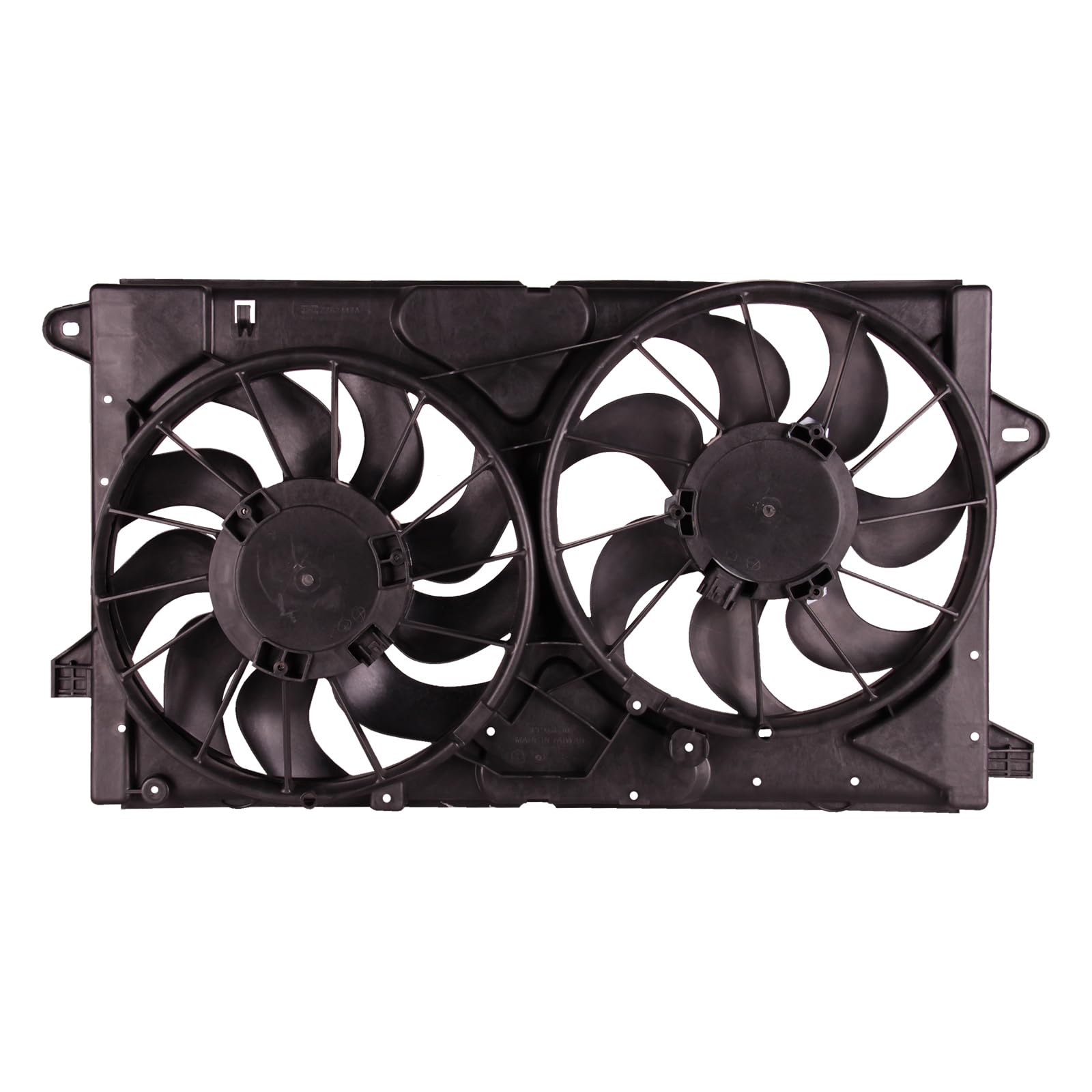 TYG Upgraded Cooling Fan Assembly for 2013-2019 Chevrolet XTS 3.6L | Racing-Level OE Replacement Engine Radiator for 22747159 |