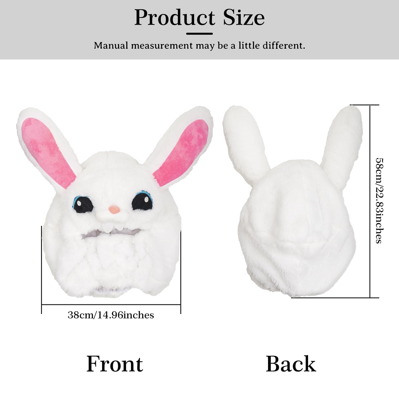 bunny motorcycle helmet cover price Omoojee Plush Motorcycle Helmet Cover