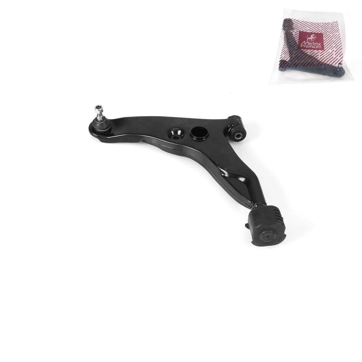 Metrix Premium Chassis Parts - Front Left Lower Control Arm W Ball Joint & Bushing Assembly Fits 1997-2002 Mitsubishi Mirage, Re