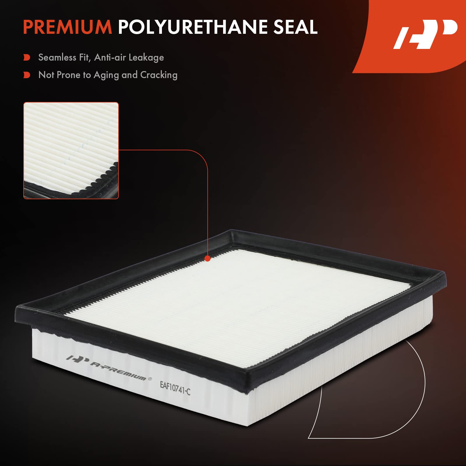 A-Premium Engine Air Filter Compatible with Lexus CT200h 2011-2017, NX300h 2015-2021 & Toyota RAV4 2016-2018, Prius 2010-2015, P