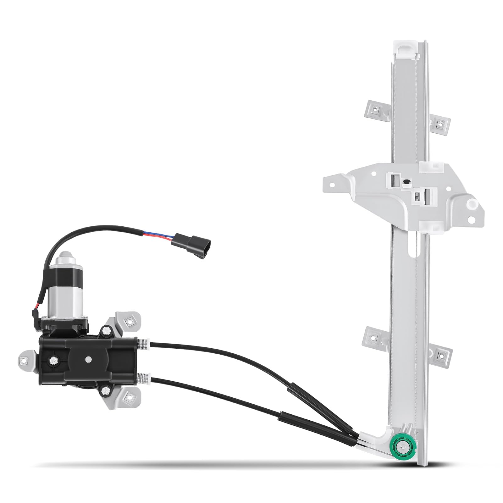 YHTAUTO Front Passenger Side Power Window Regulator With 2-Pin Motor Assembly for Buick Century 1997-2005, Regal 1997-2004 & Old