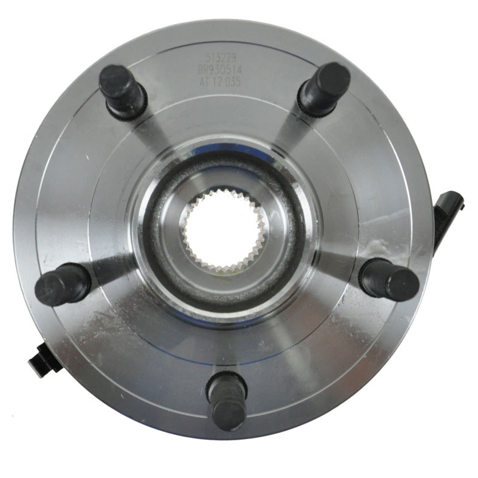 Trq Front Left Right Wheel Hub Bearing Assembly Driver Passenger Side Compatible With 2005-2010 Dodge Dakota 2006-2008 Mitsubish