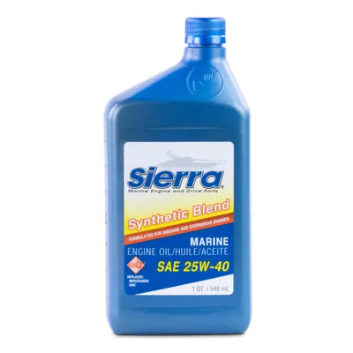 Sierra, Synthetic Blend Mercruiser Sterndrive Engine Oil (Quart), 18-9440-2