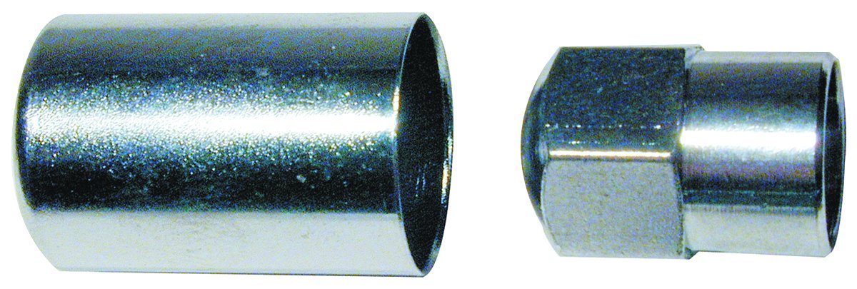 Tru-Flate 30-316-4 Valve Chrome Sleeves Tr413 - 4 Pack