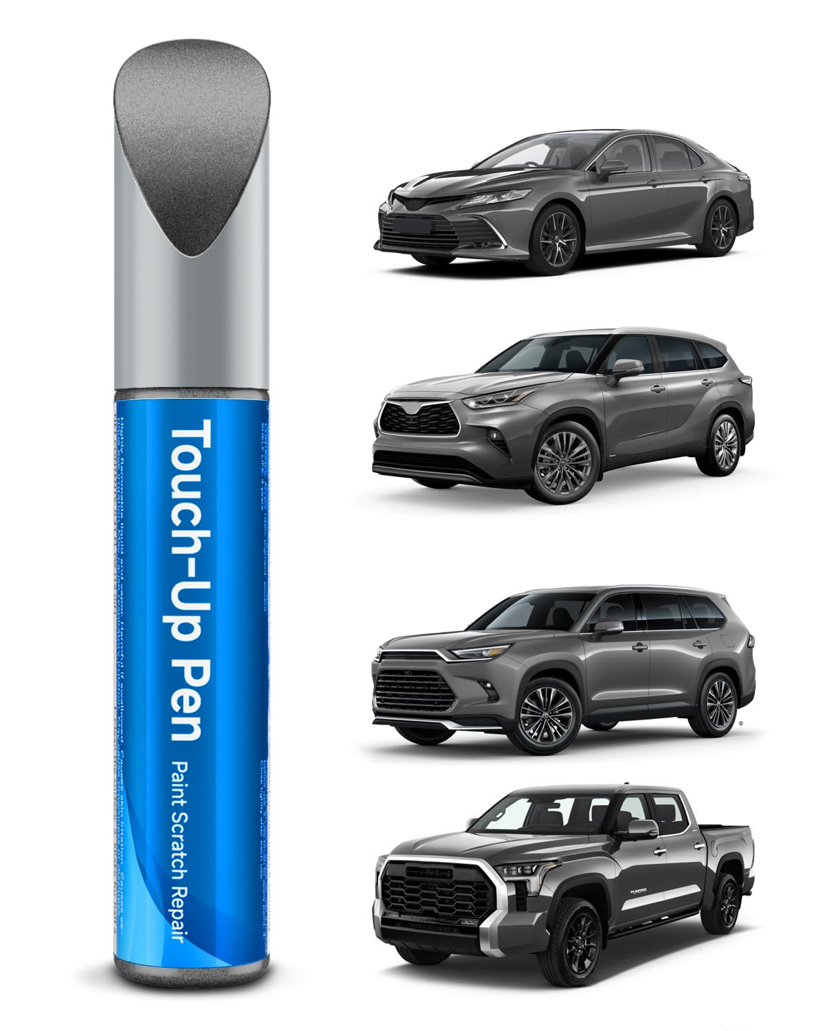 1H1 Predawn Grey Mica Touch Up Paint Compatible with Toyota Exact Match Touch Up Paint Car Scratch Repair