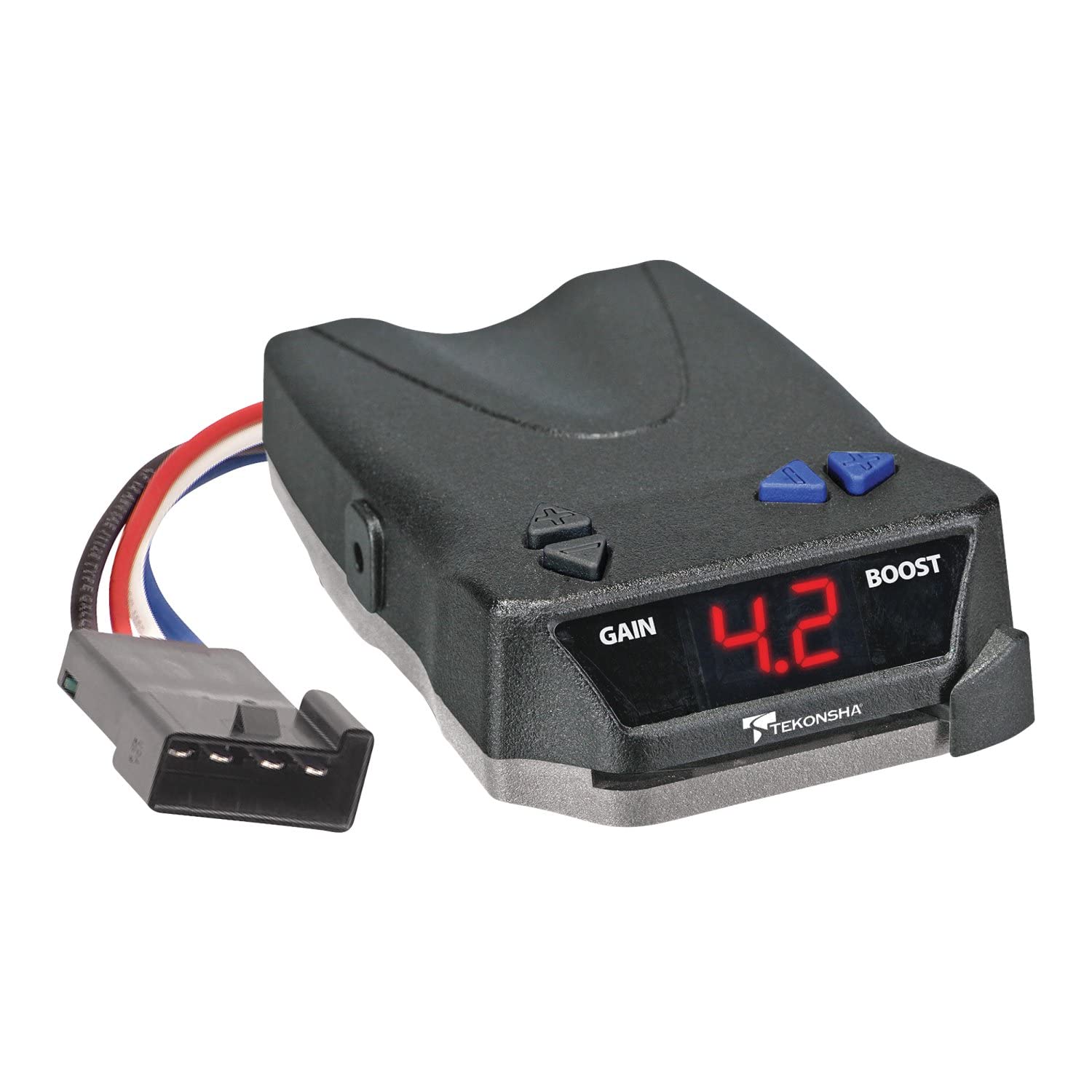 Tekonsha 8508220 Brake-EVN Proportional Electric Trailer Brake Controller for Trailers with 1-4 Axles, Compatible with Ford, GM,