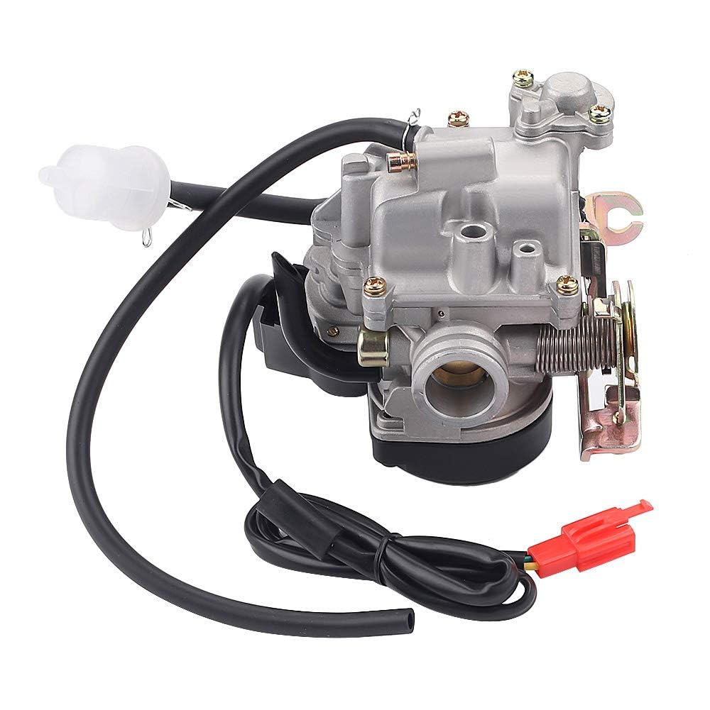 AloneGoer 49cc 50cc Scooter Carburetor GY6 Compatible with 4 Stroke Taotao Carburetor 18mm Big Bore 139QMB 139QMA PD18J Engines