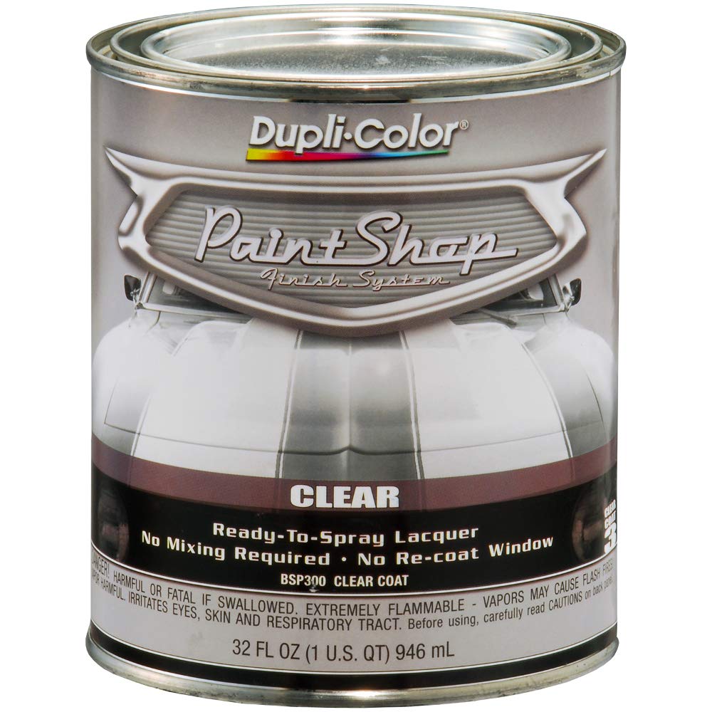 Dupli-Color (Bsp300-2 Pk 'Paint Shop' Gloss Clear Finish System Top Coat - 1 Quart, (Case Of 2)