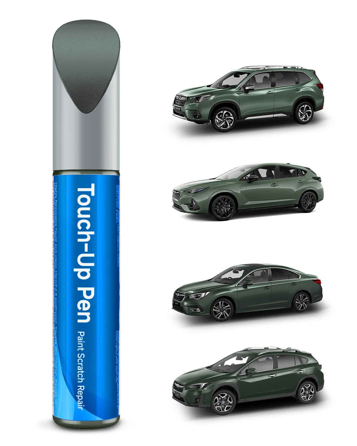 H5Q Jasmine Green Metallic Compatible with Subaru Exact Match Touch Up Paint Car Scratch Repair