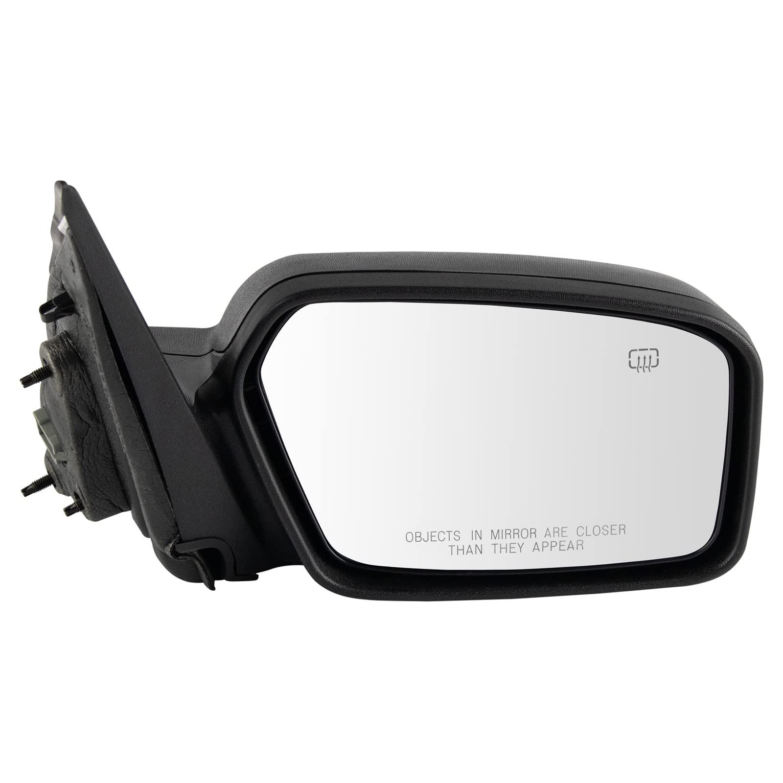 Trq Right Mirror With Heat Passenger Side Compatible With 2006-2009 Ford Fusion Mercury Milan Fo1321326