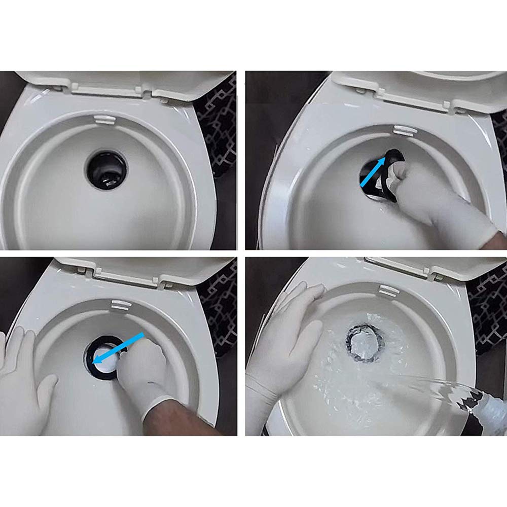 BougeRV RV Toilet Flush Ball Seal Replacement RV Accessories Flush Ball Gaskets for Dometic 300/310/320- Equivalent to Part Numb