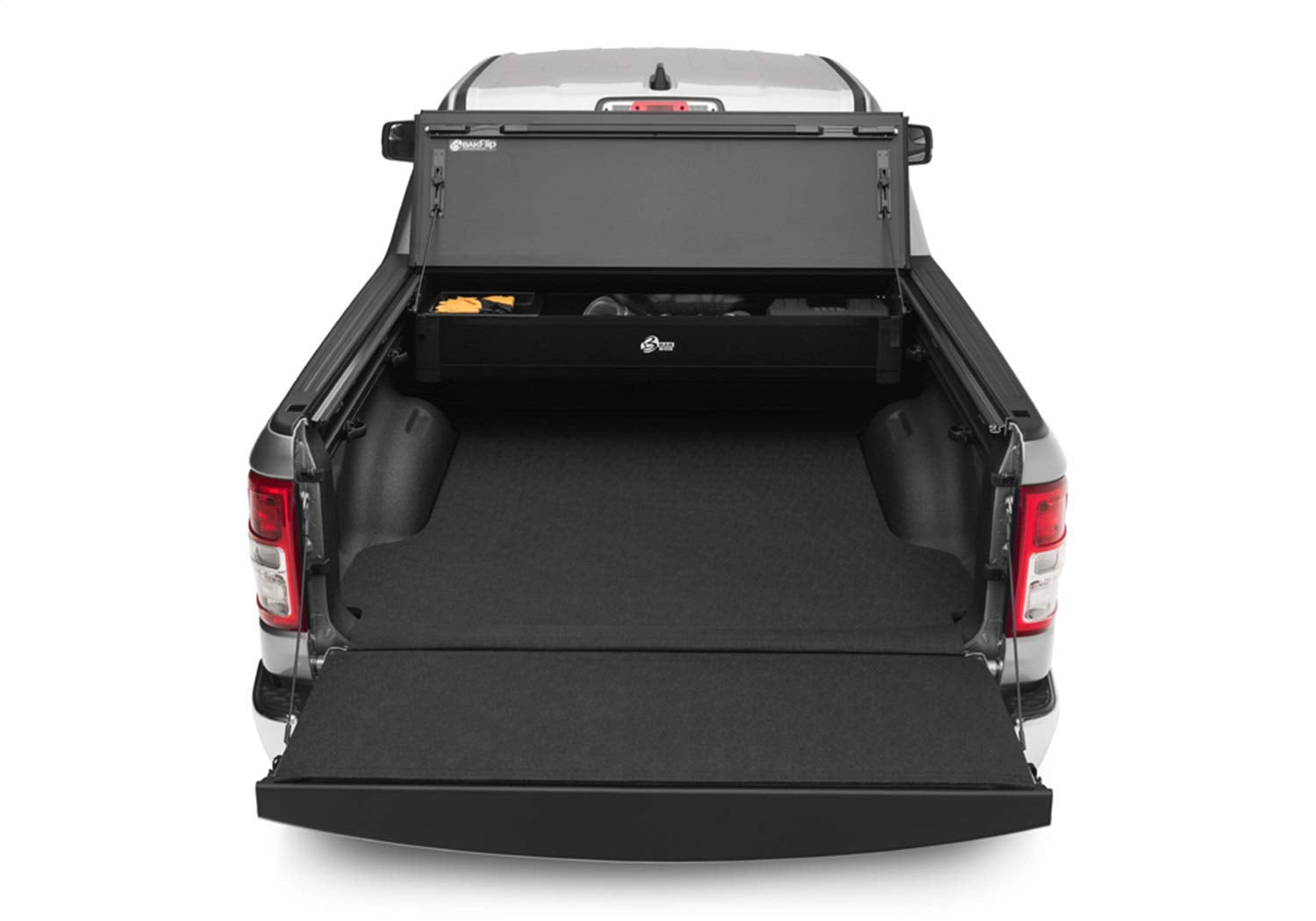 Bak Bakbox 2 Fold-Away Utility Box | 92207 | Fits 2009 - 2023 Dodge Ram 5' 7 Beds , Black