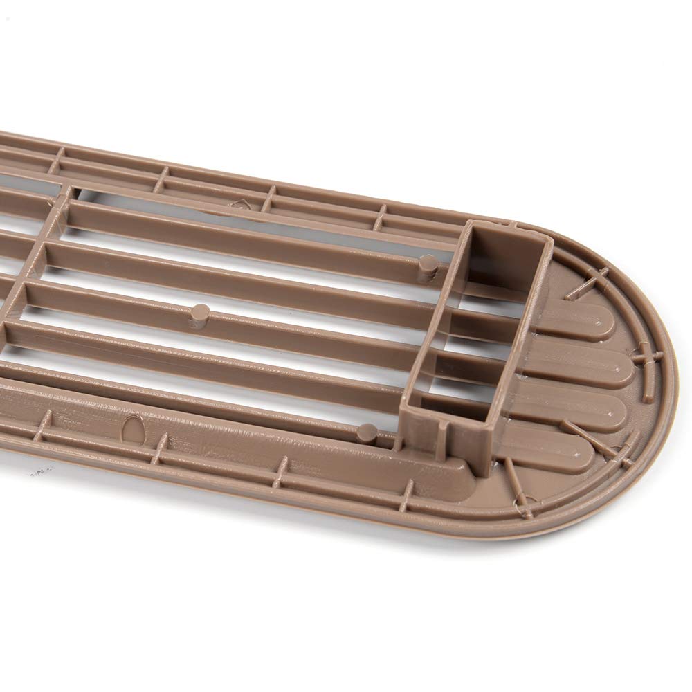 Pit66 Beige Dash Defrost Vent Cover Grille Panel Compatible With 1998-2005 Chevy S10 Gmc Oldsmobile Suv Pickup Truck 15046436