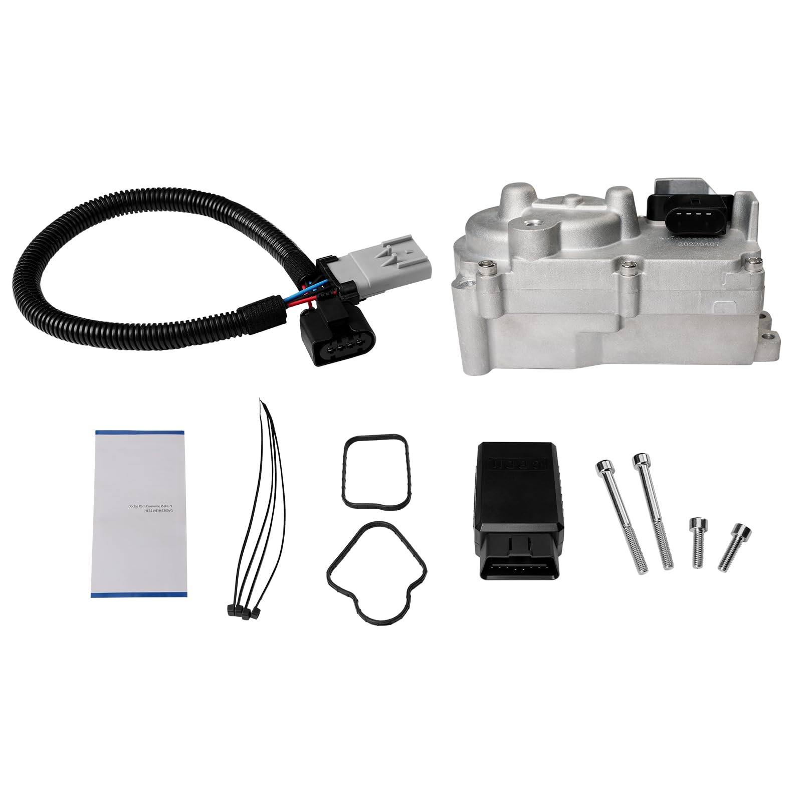 5601240NX 5494878RX 6.7L Cummins Turbo Turbocharger Actuator Kit Compatible with 13-18 Dodge Ram 2500 3500 4500 5500 Diesel Hols